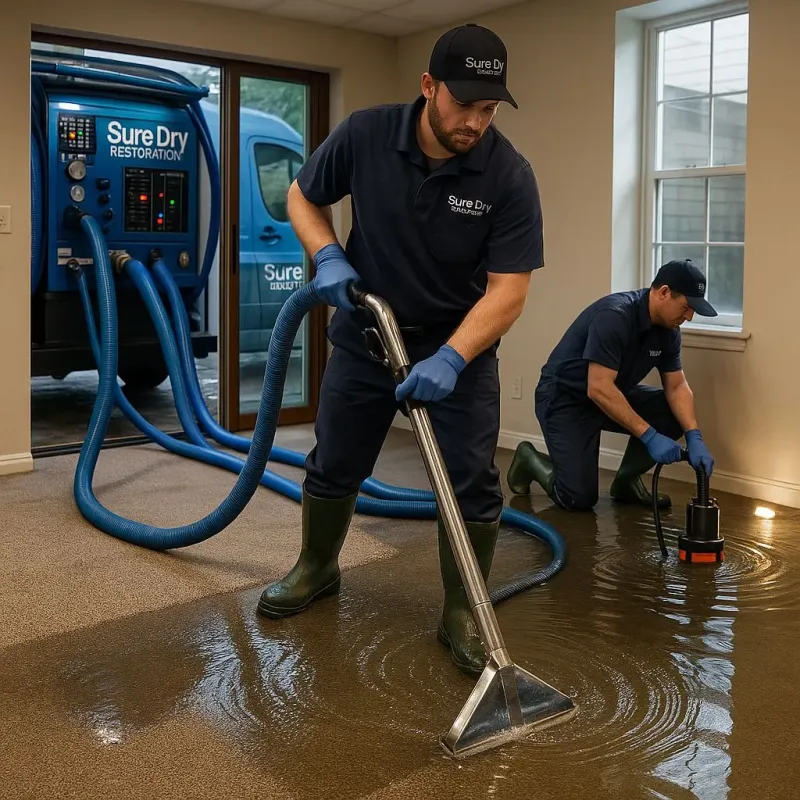 Water Extraction and Removal process in Longmeadow, MA